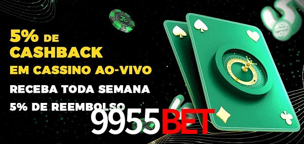 Promoções do cassino ao Vivo 9955BET
